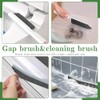 15pcs Crevice Cleaning Brush, Hard Bristle Scrub Brushes Tools, Multifunctional