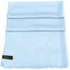 CJ Apparel Women's Plain Design Nepalese Pashmina Scarf, baby blue
