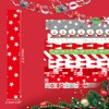MIAHART 300Pcs Merry Christmas Paper Chains Festive Craft Paper Links