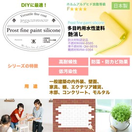 Sample Outdoor Multi-Purpose Paint Matte Water-Based Paint Royal Gray 75-50B 10ml Deep Color 10 Colors (Royal Gray)