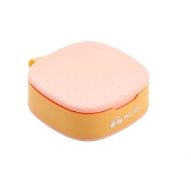 portable pillbox pink 3ea