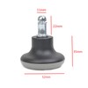 5PCS Bell Glides Replacement Office Chair Swivel Caster Wheels to