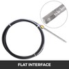 Bestauto Outboard Steering System 14' Outboard Steering Kit 14 Feet