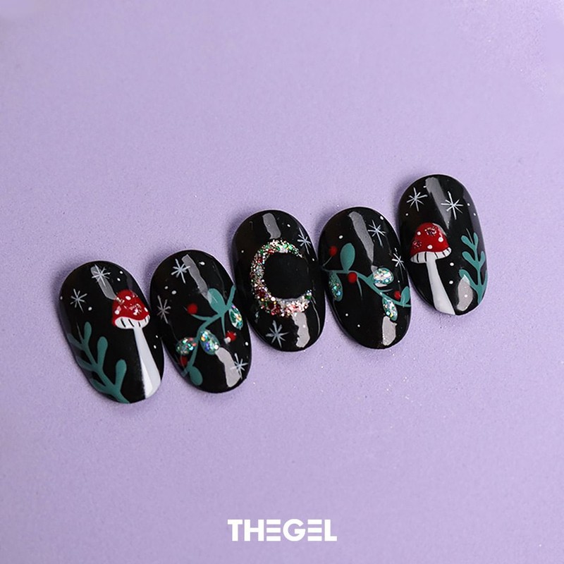Thezel The Gel Winterlux Glitter Gel 7-piece set / 더젤