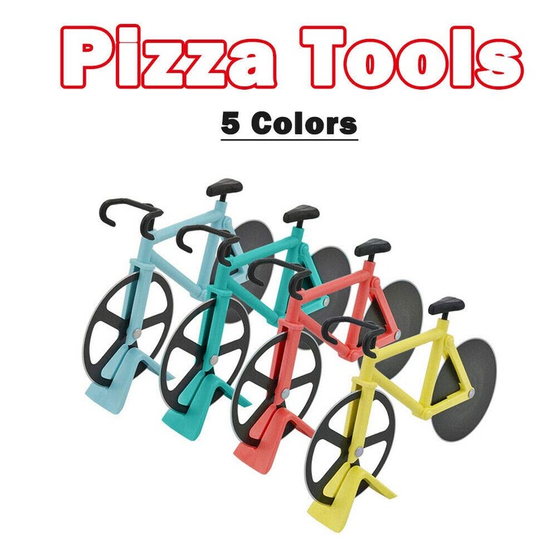 Bicycle Pizza Cutter Wheel SENRISE Bike Pizza Slicer Dual Stainless