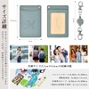 VEISEN Pass Case, Commuter Holder with Reel, Double-Sided, IC Card