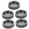 5PCS Round Graphite Ingot Mould Crucible Mould for Casting Silver