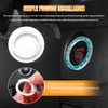 QZTYTY Car Engine Start Stop Decoration Ring, Car Start Button