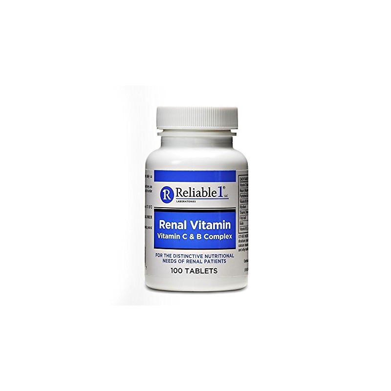 RELIABLE 1 LABORATORIES Renal Vitamin C & B Complex for