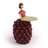 ROSEMARIE SCHULZ Heidelberg Flower Lady Blackberry - Decorative Figurine Tea
