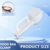 Miocololy Bag Clips with Pour Spout, Spouts Reusable Plastic Cap