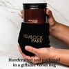 Hemlock Park Crackling Wood Wick Candle Handcrafted with Natural Coconut