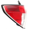 Evan Fischer Driver Side Tail Light Compatible with 2009-2013 Subaru
