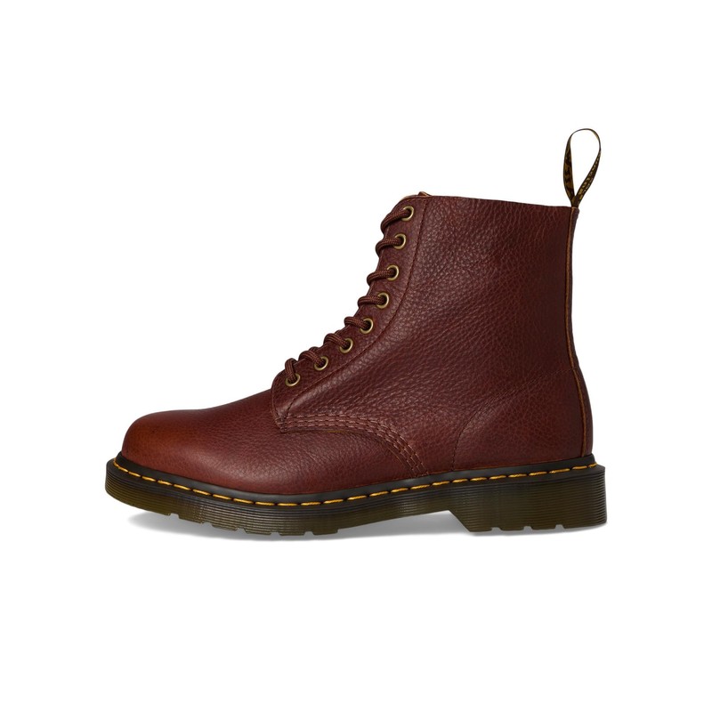 Dr. Martens Unisex 1460 Pascal Combat Boot, Cashew Ambassador, 10
