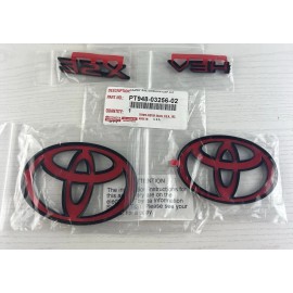 TOYOTA NEW OEM TOYOTA 2025 CAMRY XSE HEV BLACKOUT EMBLEM OVERLAY KIT