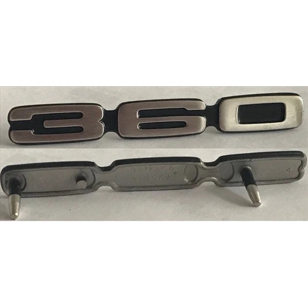 YearOne 1971 1972 DART DUSTER Fury 360 Fender Emblem. 3612450