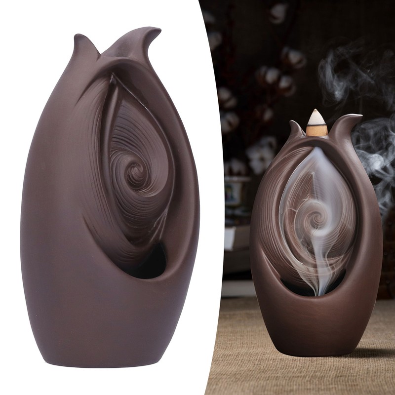 Backflow Incense Holder Innovative Waterfall Incense Burner Desktop Ornament Craft