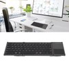 Wireless Keyboard 78 Keys Ultra Thin Folding Design Keyboard with