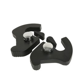 BURANIFUSION Black Sissy Bar Luggage Rack Docking Latch Clip Kits (Aluminium Alloy + Plastic) for Harley Davidson BSBLRDLCKFHTS WEF0817