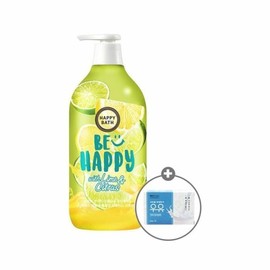 Smile Body Wash 900g Yuja Lime Happy Bath (WB6C12C) - Free gift: 1 piece of Dongsan Milk Soap / 스마일바디워시900g 유자라임 해피바스 (WB6C12C) - 사은품증정:동산우유비누1개