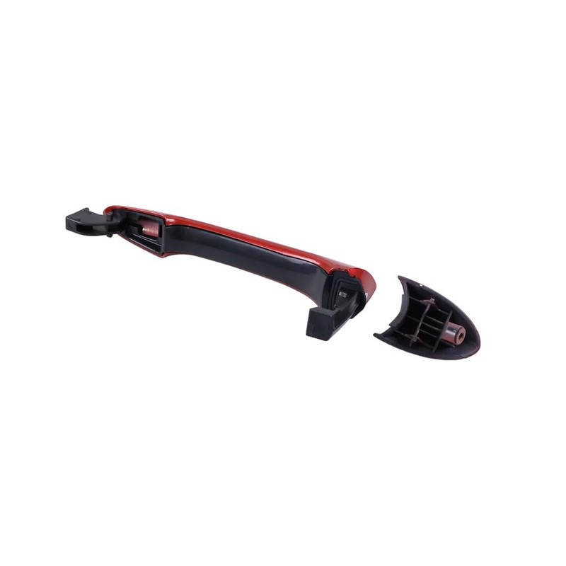 HUYILUN0104 Red 1 Lot 4 Doors Exterior Handle Outer Door