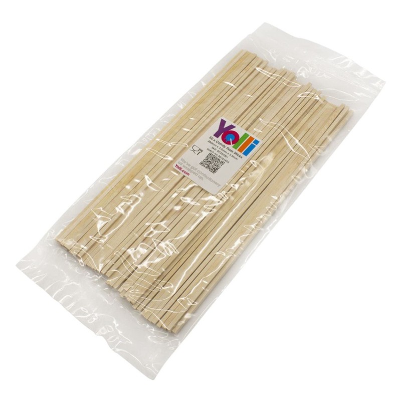 Candy Floss Sticks - 280mm x 3.5mm x 3.5mm -