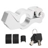 Motorcycle Handlebar Grip Safety Lock AntiThief Decoration Protection Universal for