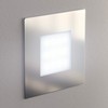 ledscom.de LED stair light, FEX stair lighting, square, 8.5 x