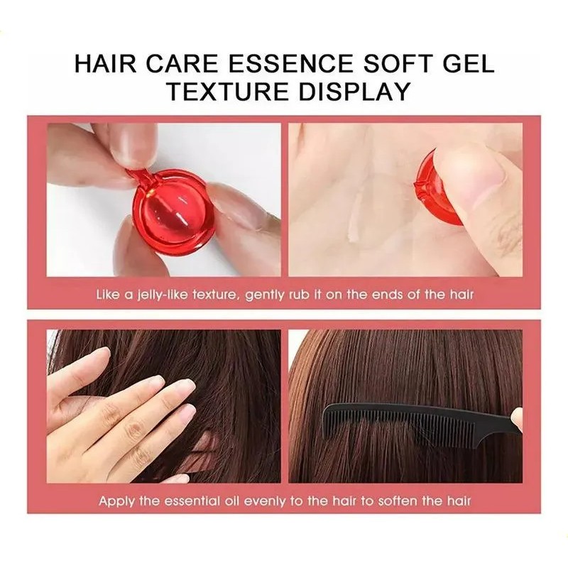 2pcs Cpsulas De Vitaminas Sevich Smooth Silky Hair Quer