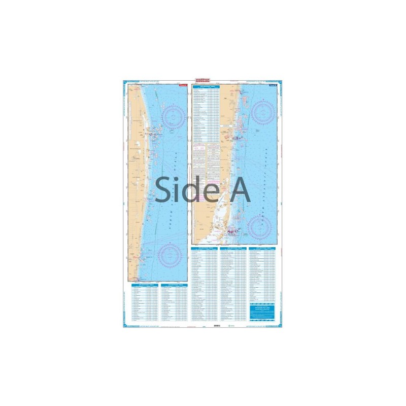 Waterproof Charts 23F Jupiter Inlet