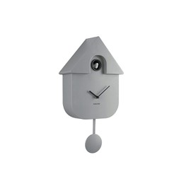 Karlsson Modern Cuckoo Wall Clock - Grey (KA5768GY)