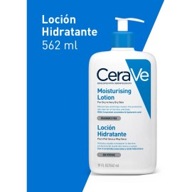 Loción para cuerpo CeraVe en botella con pump de 562ml
