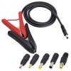 HCFeng DC5521 to Battery Alligator Clips Cable DC 5.5 *