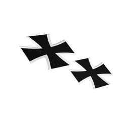 German Army Cross for Tank Leopard 2 Marten each 15 x 15 cm and 18 x 18 cm # A4921