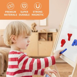 3 Set of Magnetic Letters and Numbers for Children, Magnetic Letters, Magnetic Alphabet Letters, Magnetic Numbers, Alphabet Letters and Symbols, Learning Spelling and Counting, For Home and Gifts