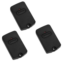 RB741 FM135 for Mighty Mule Remote,Replacement GTO Gate Opener Remote,FM135 Gate Remote Control, Single Button Gate Clicker Garage Door Entry Controller (Black, 3 Pcs)