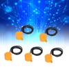 5PCS Cylindrical Proximity Switch NPN Normally Open Distance Approach Sensor