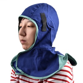 AP-6670 Flame Retardant Helmet Washable Blue Face Full Protection Hood