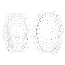 Sosoport Fruit Shaping Mold Plastic Buddha Shaped Cucumber Styling Growth Mold Transparent Garden Fruit Vegetable Growing Molds Fruit Forming Mould Tool for Yard