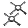 SPARES2GO Universal Gas Hob Ceramic Pan Support Moka Trivet Stand