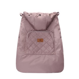 Winter Cover for Baby Carrier, Warm Universal Baby Carrier Cover, Waterproof Carry Cover for Baby Carriers (Pink)