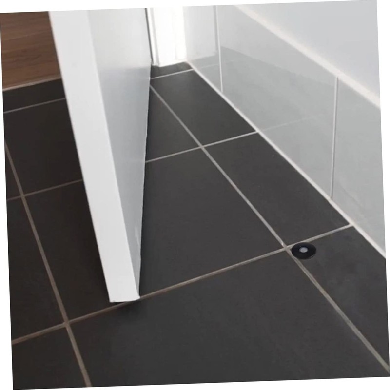 VILLFUL Invisible Door Stop Hidden Door Stopper Sturdy Stainless Steel