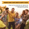 60PCS Collagen Gummies - Skin Elasticity Support & Vitamin C