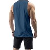 InleaderStyle 3 Pack Men's Workout Tank Tops Cotton Gym Muscle
