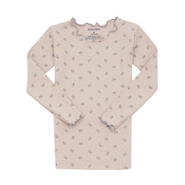 AVAUMA Baby Boys Girls Pajama Set 6M-7T Kids Cute Toddler Snug fit Flower Pattern Design Pjs Cotton Sleepwear Ruffled Shirring (Lulu.Pink.XL)