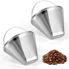 Bouaid Stainless Steel Coffee Filter, Suitable for Ninja Coffee Filter
