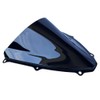 Motorcycle Double Bubble Windshield Windscreen Visor Air Flow Deflector Compatible