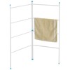 HOMION Caravan indoor/outdoor two panel folding washing clothes airer laundry