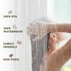 Barossa Design Extra Heavy Duty Shower Curtain Liner Thick -
