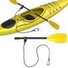 MOPHOEXII Kayak Paddle Leash，paddle leash kayaking Lightweight Coiled Kayak Rod